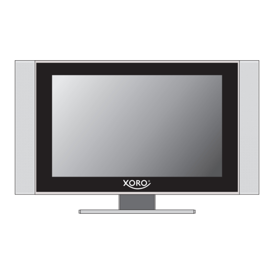 Xoro HTL 2711w Manuals