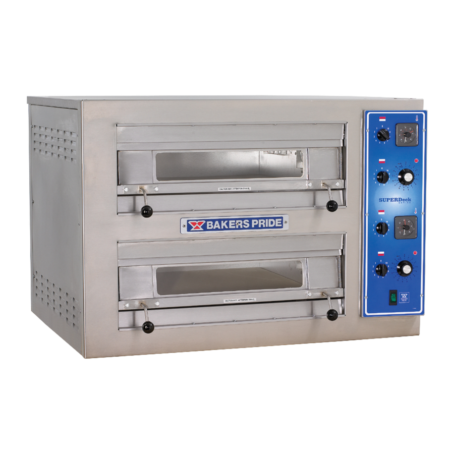 Bakers Pride EB-2-2828 Single Datasheet