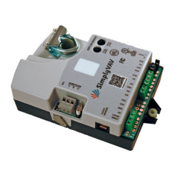 KMC Controls SimplyVAV BAC-8001 Installation Manual