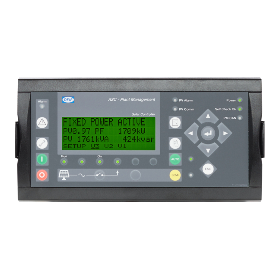 Deif ASC Installation Instructions Manual
