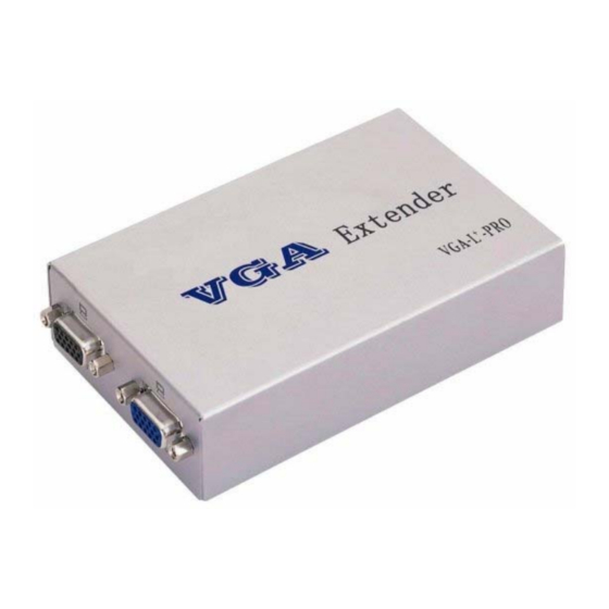 Ace Plus VGA-L-PRO User Manual
