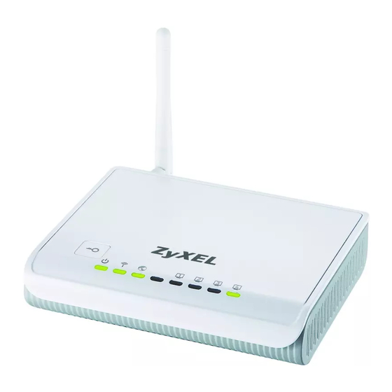 ZyXEL Communications ZyXEL NBG420N User Manual