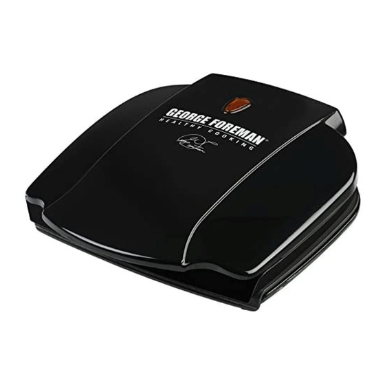 George Foreman GR0036B User Manual