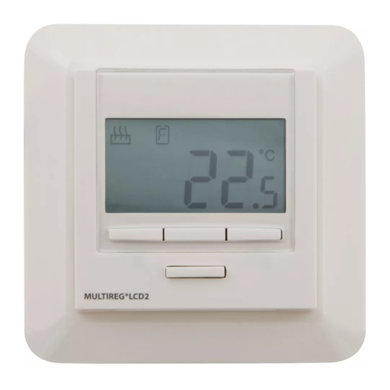 MULTIREG LCD2 Installation Manual
