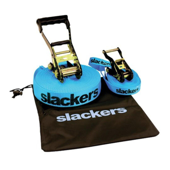 Slackers SLACKLINE 980010 Manual