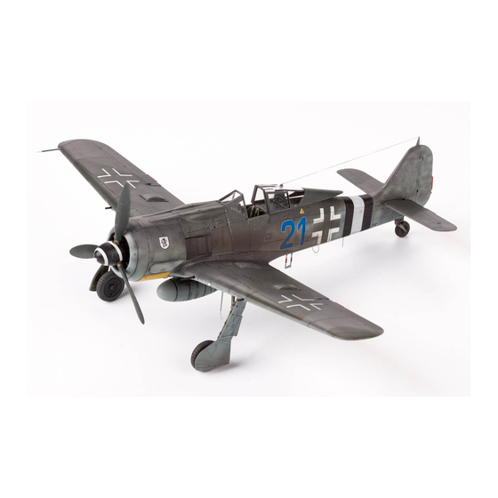 Eduard Fw 190A-8/R2 landing flaps Manual