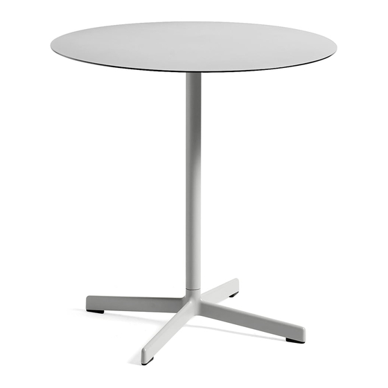 Hay NEU TABLE Instruction Manual