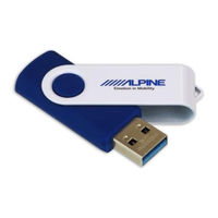 Alpine iLX-F905D Software Update Procedure
