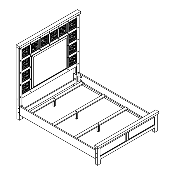 Furniture of America Pantaleon CM7392Q Assembly Instructions Manual
