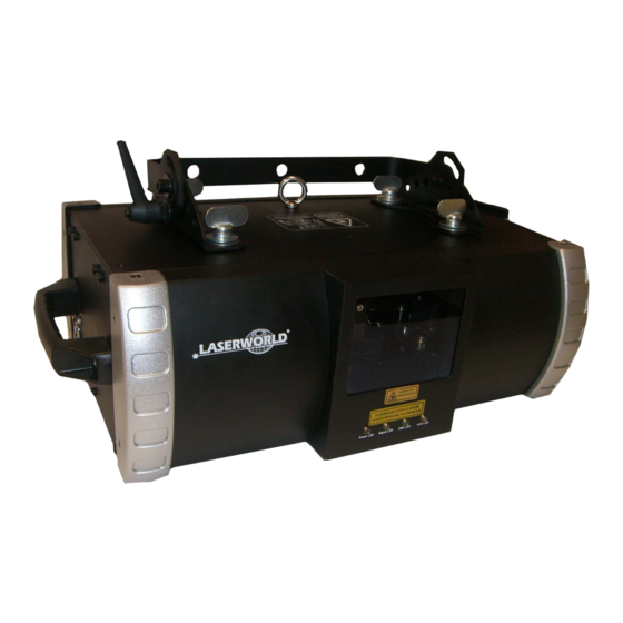 Laserworld RS 800 G Manual