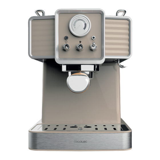 cecotec POWER ESPRESSO 20 TRADIZIONALE Instruction Manual