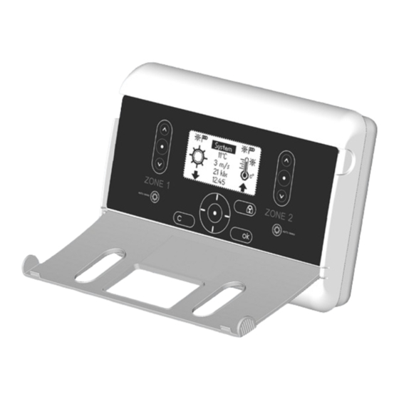 SOMFY animeo Solo 2 zone Operating Manual