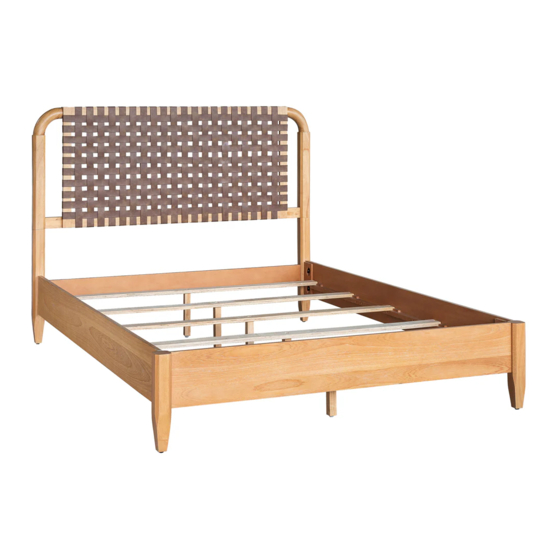 INK+IVY JAMESON QUEEN BED Assembly Instructions