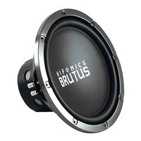 Hifonics Brutus BRZ12D4 Quick Manual