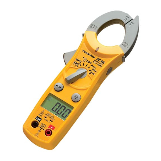 Fieldpiece SC44 Operator's Manual