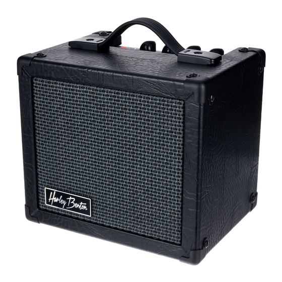 thomann Harley Benton HB-15GXD JamBox Manuals
