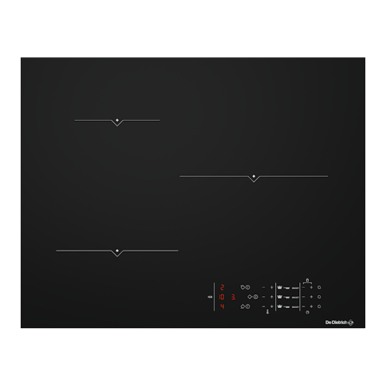 DeDietrich DPI7540B User Manual