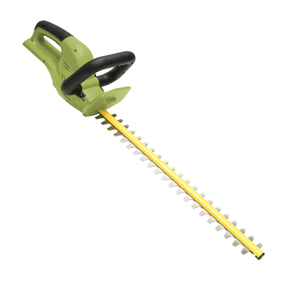 SNOWJOE SUNJOE 24V-HT22-CT-RM Operator's Manual