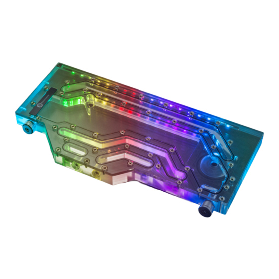 Bitspower BPTA-WDPPH518-R-PWM Installation Manual