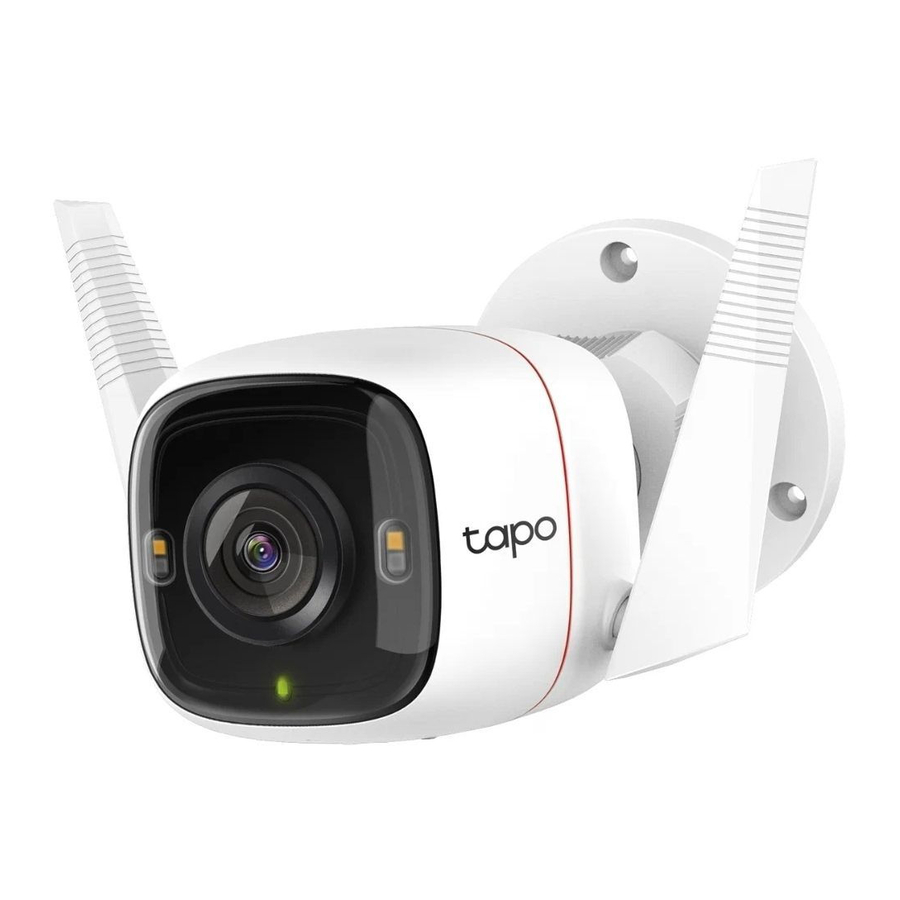 TP-Link Tapo C320WS - Outdoor Security Wi-Fi Camera Manual
