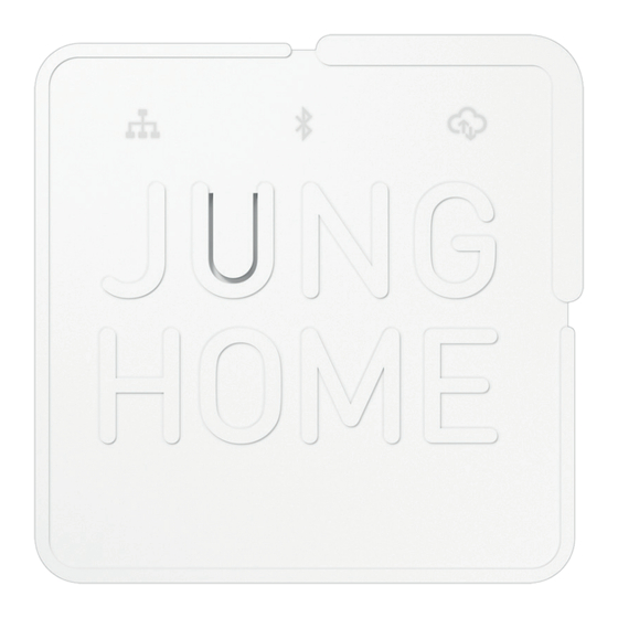 Jung BTSGATEWAY Operating Instructions Manual