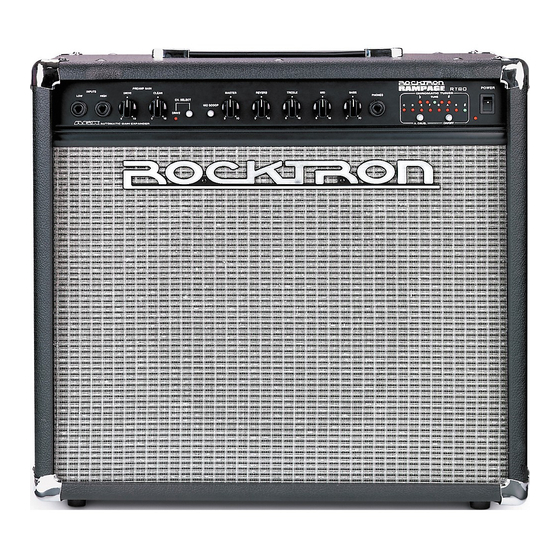 Rocktron Rampage RT80 User Manual