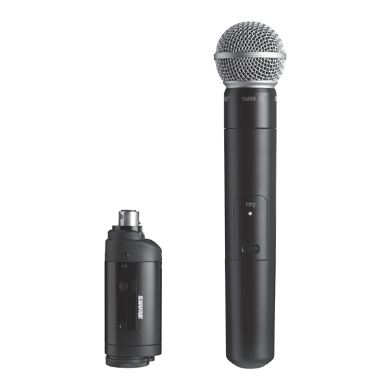 Shure FP5 Manual
