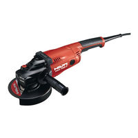 Hilti DAG 700-P Original Operating Instructions