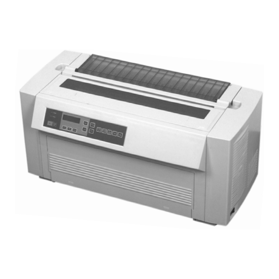 Oki Pacemark PM4410 Setup Manual