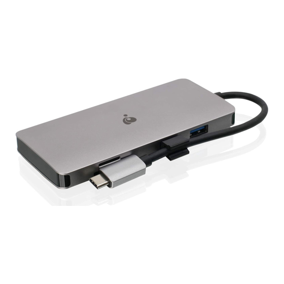 IOGear Travel Pro GUD3C09 USB-C Station Manuals