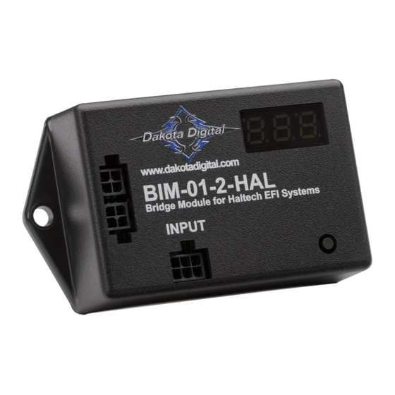 Dakota Digital BIM-01-2-HAL Quick Start Manual