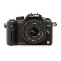 Panasonic Lumix DMC-G2K Operating Instructions Manual