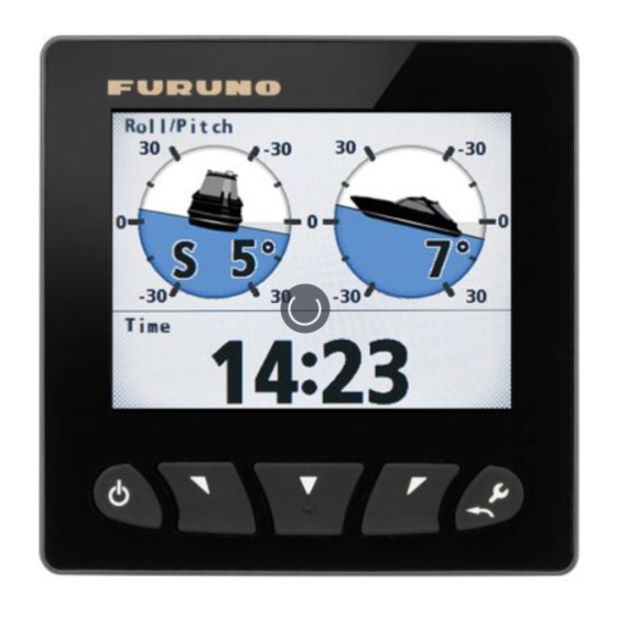 Furuno FI-70 User Handbook Manual