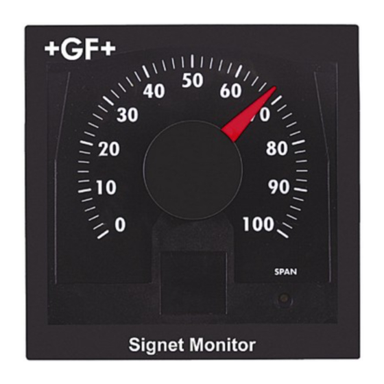 GF Signet 5090 Manual
