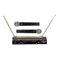 Pyle Pro PDWM 2500 Operation Manual