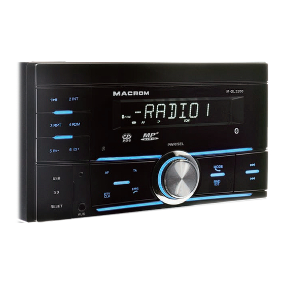 Macrom M-DL3200 User Manual