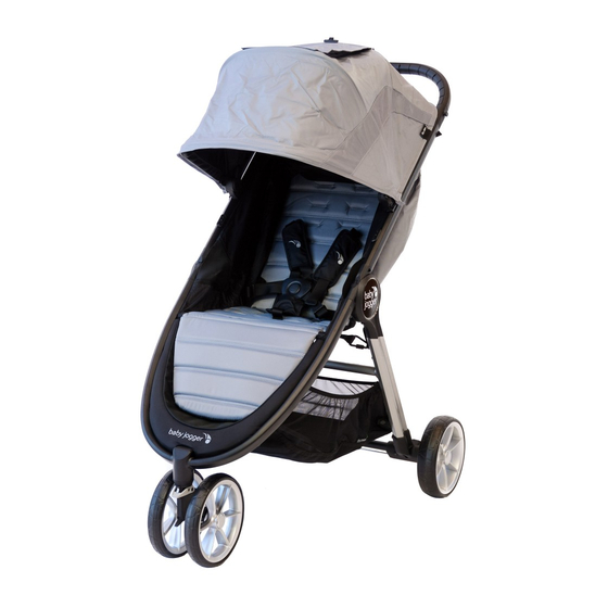 Baby Jogger CITY MINI 2 Assembly Instructions Manual