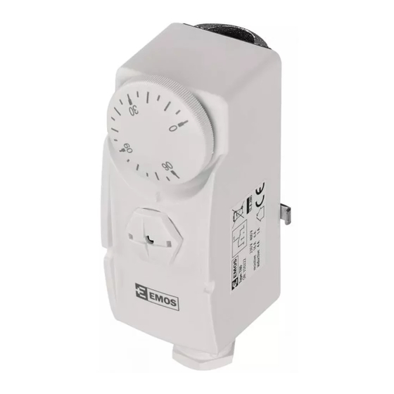 Emos T80 Thermostat Wired Manuals