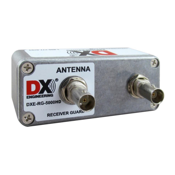 DX Engineering DXE-RG-5000HD Instructions Manual