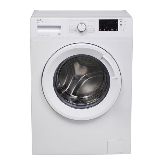 Beko WUE 6612 X0 Washing Machine Manuals