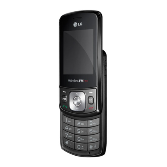 LG GB230 Quick Reference Manual