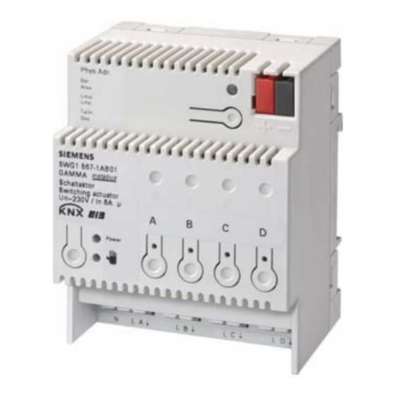 Siemens N 567/01 Technical Product Information