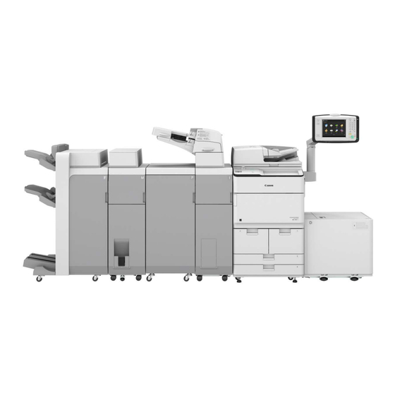 Canon imageRUNNER ADVANCE 8500 Series Manual