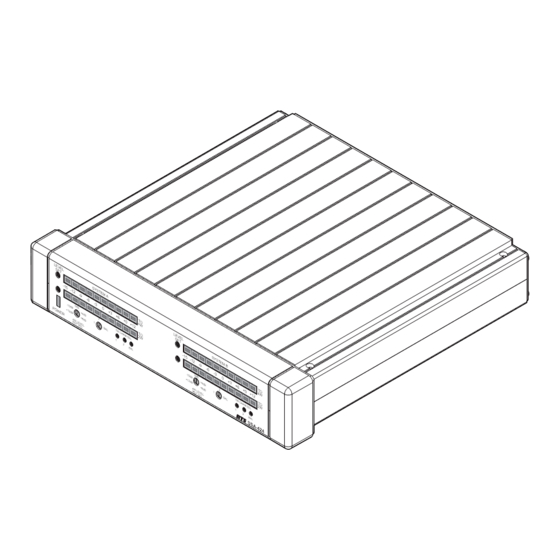 RTS SSA-424 User Instructions