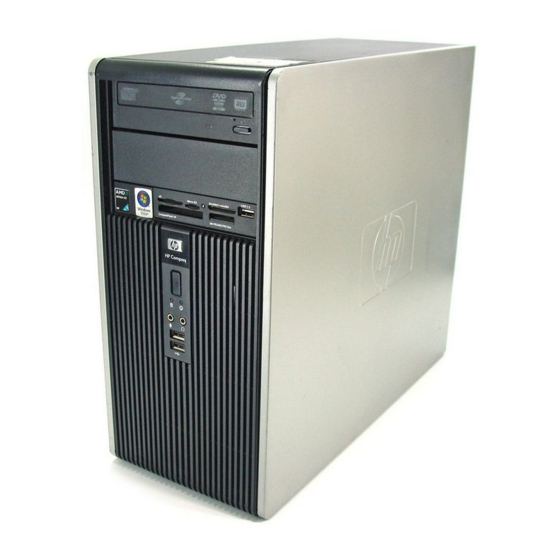 Compaq dc5850 Series Business PC Troubleshooting Manual