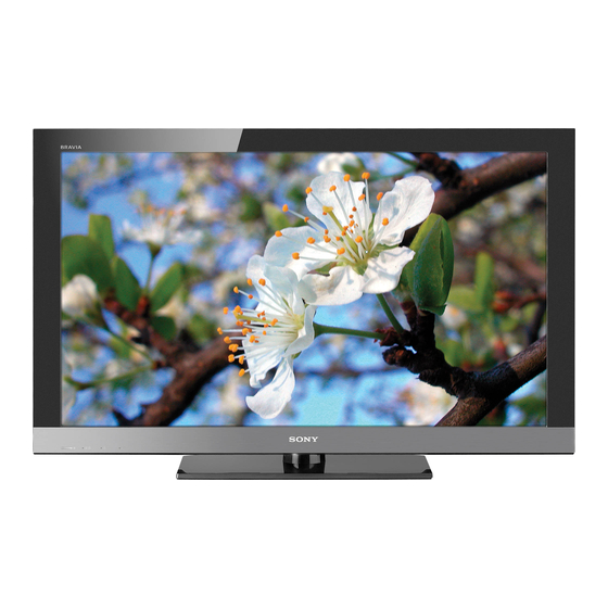Sony KDL-40EX500 - Bravia Ex Series Lcd Television Specifications