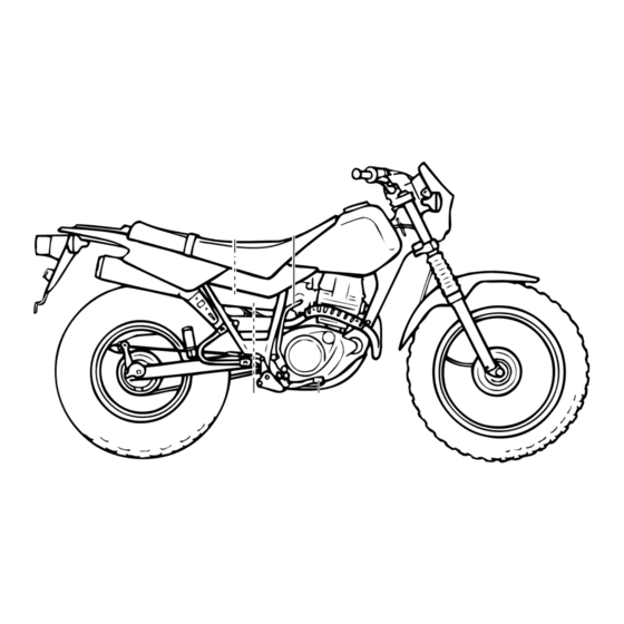 Yamaha TW200 Owner's Manual