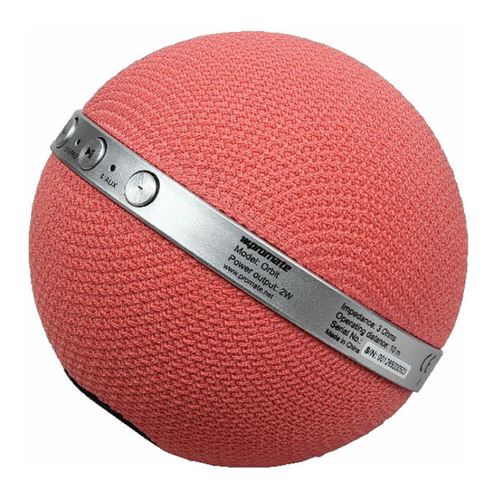 Promate Orbit User Manual