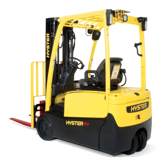 Hyster J40XNT Operating Manual