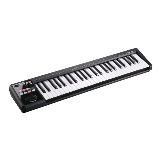 Roland A-49-WH Service Notes